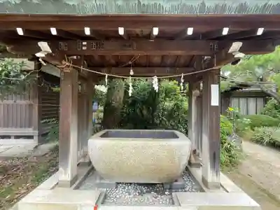 篠崎浅間神社の手水舎