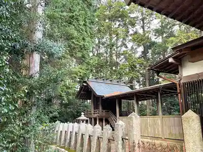 白川神社の本殿・本堂