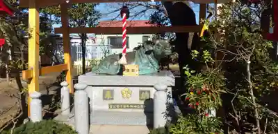 岡村天満宮の狛犬