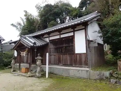 甘樫坐神社の本殿