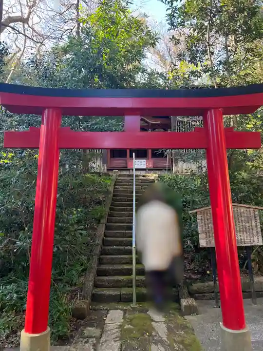 伊古奈比咩命神社の鳥居