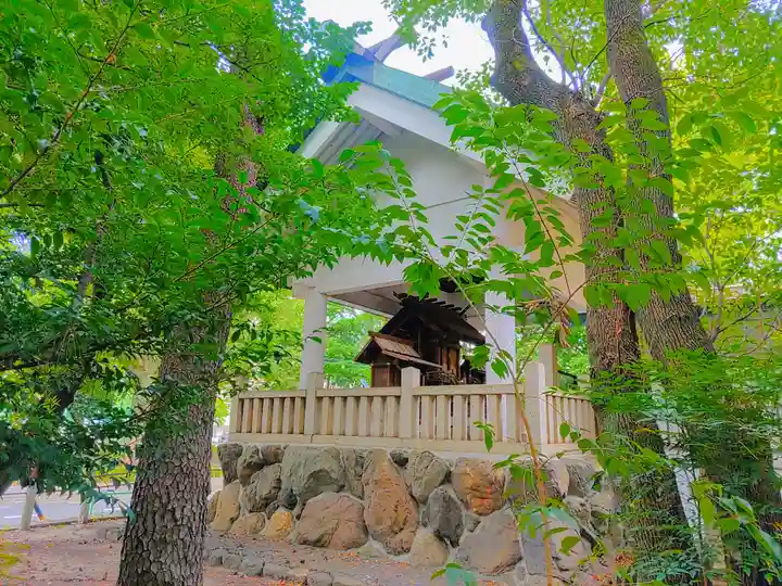 八劔社の本殿・本堂