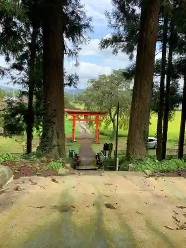 白久神社の鳥居