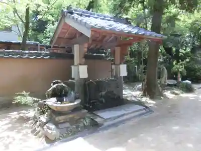 浄瑠璃寺の手水舎