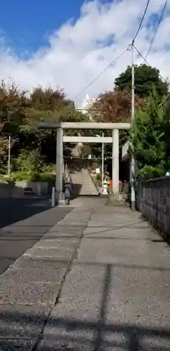 神明神社の鳥居