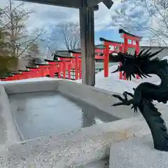 住吉神社の手水