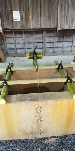 唐崎神社の手水舎