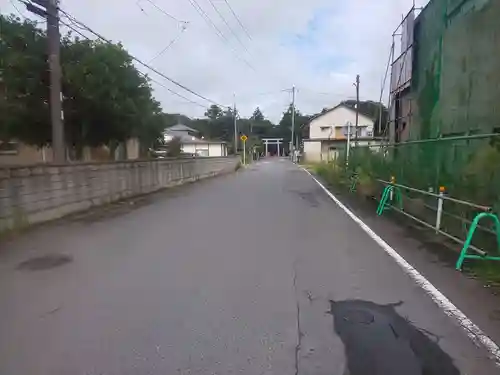 息栖神社の周辺