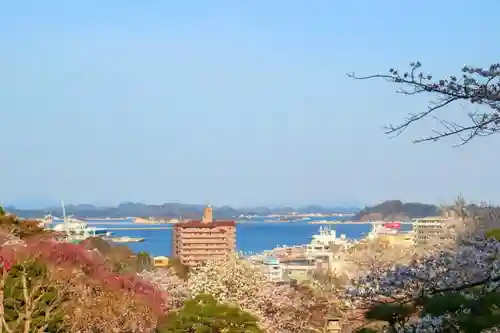 志波彦神社・鹽竈神社の景色