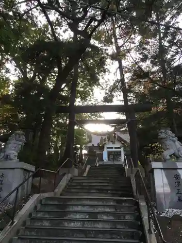 手稲神社の鳥居