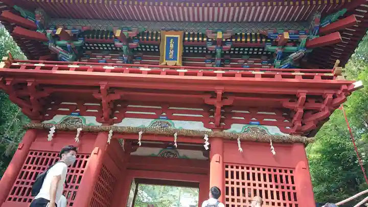 久能山東照宮の山門・神門