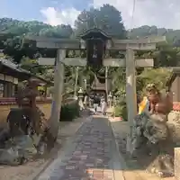 天津神社の鳥居