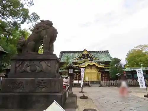 上野東照宮の狛犬