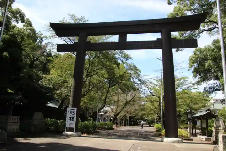 愛知縣護國神社の鳥居