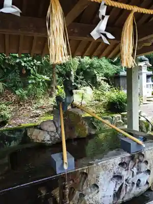 宇佐神社の手水舎