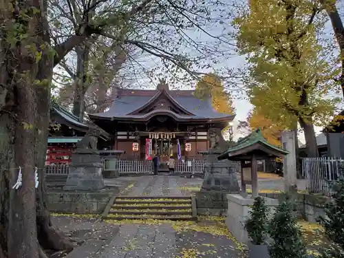 滝野川八幡神社の本殿・本堂