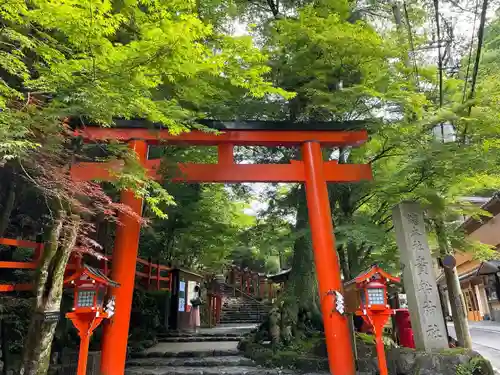 貴船神社の鳥居