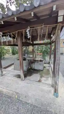 西四条斎宮 西院野々宮神社(春日神社御旅所)の手水舎