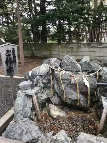 江別神社の手水