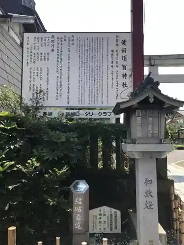 健田須賀神社の建物その他