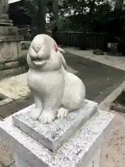 岡崎神社の狛犬