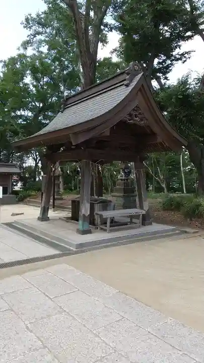 飯香岡八幡宮の手水舎