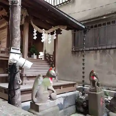 櫻稲荷神社の狛犬