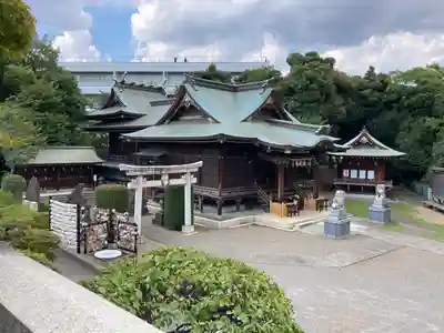 赤羽八幡神社の本殿・本堂