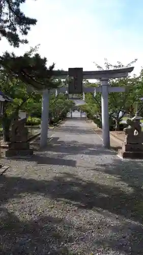 寿都神社の鳥居