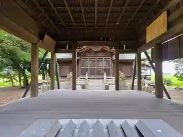 八幡社の本殿・本堂