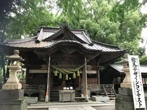田無神社の本殿・本堂
