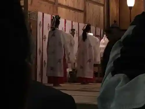 山家神社の神楽