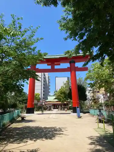 尼崎えびす神社の鳥居