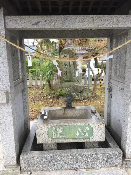 天満神社の手水舎