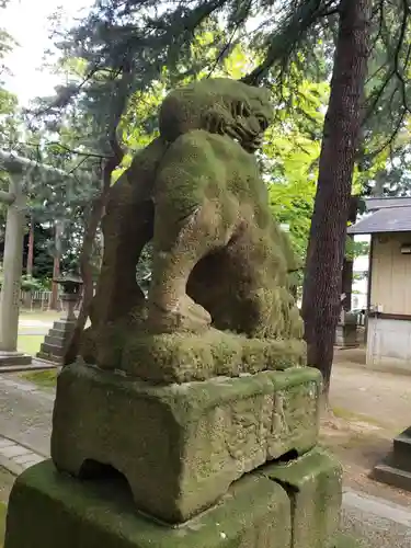 北城神明宮の狛犬