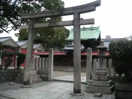 野田恵美須神社の鳥居