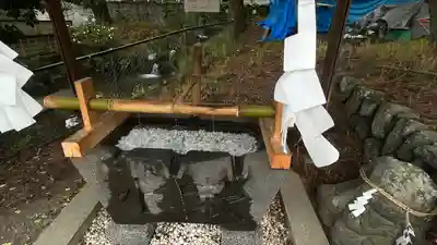 古町豊受大神宮の手水舎