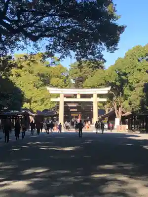 明治神宮の鳥居