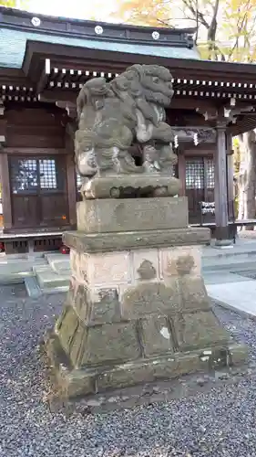 熊野福藏神社の狛犬