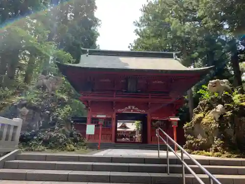 富士山東口本宮 冨士浅間神社の山門・神門