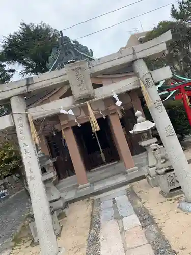 亀山八幡宮の鳥居