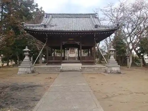 神明神社の山門