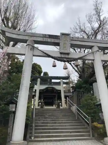 鳩ヶ谷氷川神社の鳥居