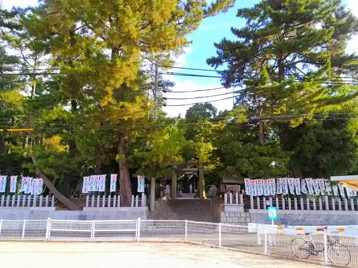 長草八幡社の周辺