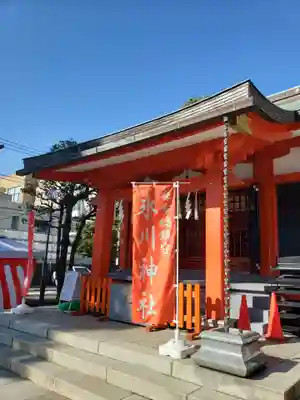 麻布氷川神社の本殿・本堂