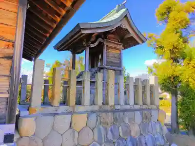 八幡社（祖父江町祖父江）の本殿・本堂