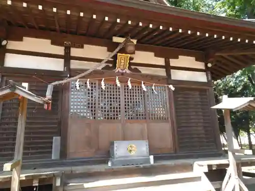 前沢八幡神社の本殿・本堂