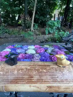 東海市熊野神社の手水舎