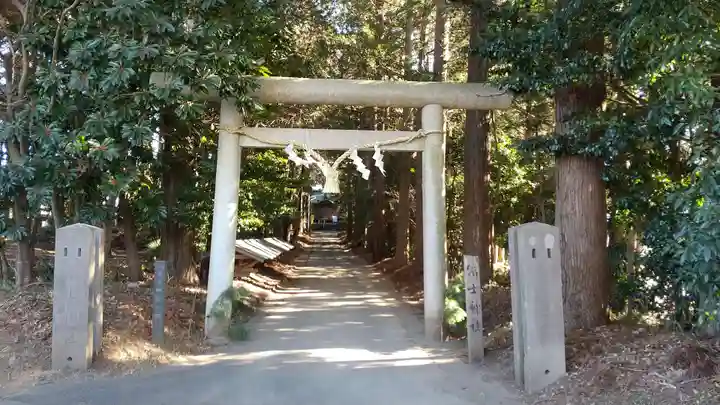 冨士神社の鳥居