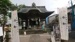 取手八坂神社の本殿